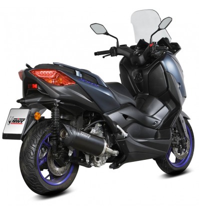 Scarico completo Mivv Mover Steel Black per Yamaha X-Max 300 dal 2021 Scarico completo Mivv Mover Steel Black per Yamaha X-Max 300 dal 2021