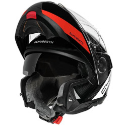 Casco apribile Schuberth C4 Pro Carbon 3K Avio Red Casco apribile Schuberth C4 Pro Carbon 3K Avio Red