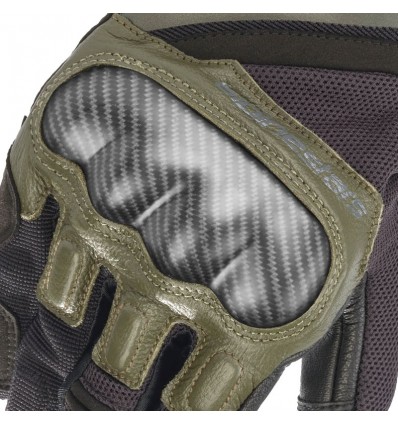 Guanti da moto Alpinestars Chrome neri e verdi Guanti da moto Alpinestars Chrome neri e verdi