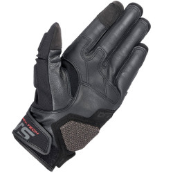 Guanti da moto Alpinestars Halo in pelle neri Guanti da moto Alpinestars Halo in pelle neri