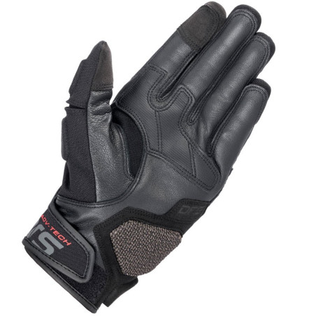Guanti da moto Alpinestars Halo in pelle neri Guanti da moto Alpinestars Halo in pelle neri