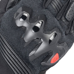 Guanti da moto Alpinestars Halo in pelle neri Guanti da moto Alpinestars Halo in pelle neri