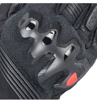 Guanti da moto Alpinestars Halo in pelle neri Guanti da moto Alpinestars Halo in pelle neri