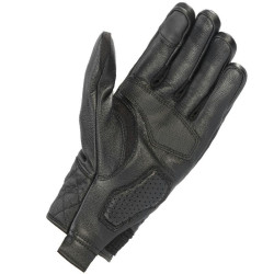 Guanti da moto Alpinestars Brass in pelle nera Guanti da moto Alpinestars Brass in pelle nera