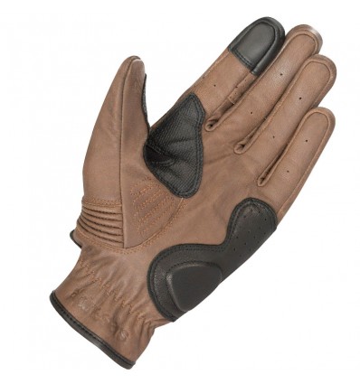 Guanti da moto Alpinestars Crazy Eight in pelle marrone Guanti da moto Alpinestars Crazy Eight in pelle marrone