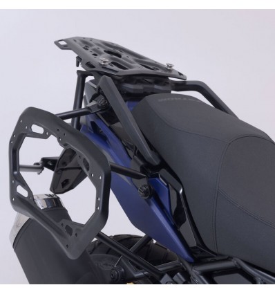 Kit valigie SW-Motech Trax Adv alluminio nero per Suzuki V-Strom 800 DE Kit valigie SW-Motech Trax Adv alluminio nero per Suzuki V-Strom 800 DE