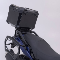 Kit valigie SW-Motech Trax Adv alluminio nero per Suzuki V-Strom 800 DE Kit valigie SW-Motech Trax Adv alluminio nero per Suzuki V-Strom 800 DE