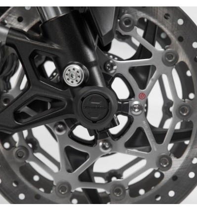 Tamponi Sw-Motech protezione forcelle anteriori per Suzuki V-Strom 800 DE Tamponi Sw-Motech protezione forcelle anteriori per Suzuki V-Strom 800 DE