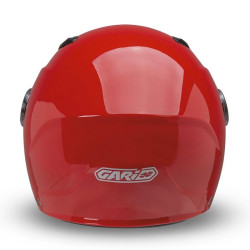 Casco da bambino Gary G01 rosso lucido con adesivi Casco da bambino Gary G01 rosso lucido con adesivi