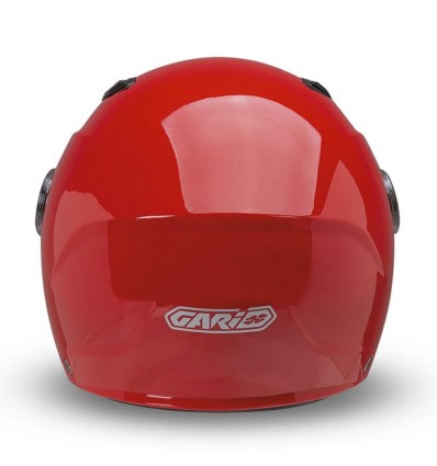 Casco da bambino Gary G01 rosso lucido con adesivi Casco da bambino Gary G01 rosso lucido con adesivi