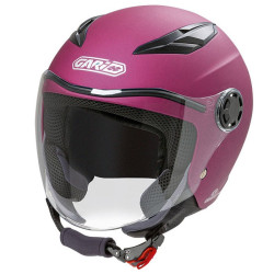 Casco da bambino Gary G01 fucsia opaco con adesivi Casco da bambino Gary G01 fucsia opaco con adesivi