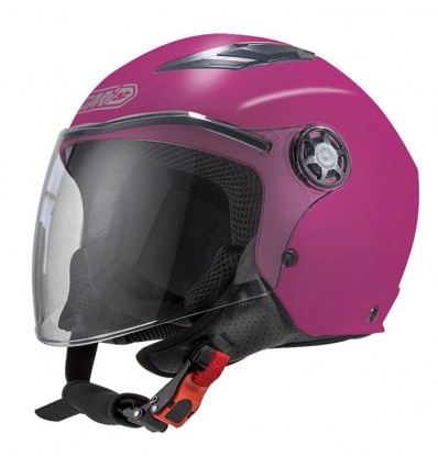 Casco da bambino Gary G01 fucsia opaco con adesivi Casco da bambino Gary G01 fucsia opaco con adesivi