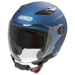 Casco da bambino Gary G01 blu opaco con adesivi Casco da bambino Gary G01 blu opaco con adesivi