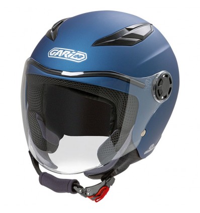 Casco da bambino Gary G01 blu opaco con adesivi Casco da bambino Gary G01 blu opaco con adesivi