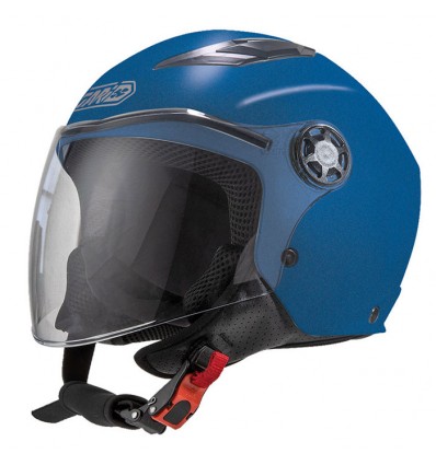Casco da bambino Gary G01 blu opaco con adesivi Casco da bambino Gary G01 blu opaco con adesivi