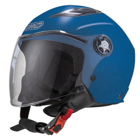 Casco da bambino Gary G01 blu opaco con adesivi Casco da bambino Gary G01 blu opaco con adesivi