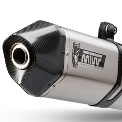 Terminale Mivv Speed Edge Inox per Suzuki V-Strom 800 DE Terminale Mivv Speed Edge Inox per Suzuki V-Strom 800 DE