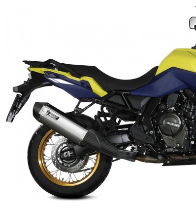 Terminale Mivv Speed Edge Inox per Suzuki V-Strom 800 DE Terminale Mivv Speed Edge Inox per Suzuki V-Strom 800 DE