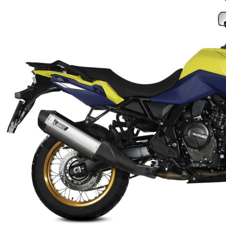 Terminale Mivv Speed Edge Inox per Suzuki V-Strom 800 DE Terminale Mivv Speed Edge Inox per Suzuki V-Strom 800 DE