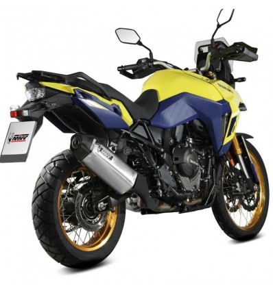 Terminale Mivv Speed Edge Inox per Suzuki V-Strom 800 DE Terminale Mivv Speed Edge Inox per Suzuki V-Strom 800 DE