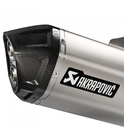Marmitta Akrapovic Slip On Titanio per Suzuki V-Strom 800 DE Marmitta Akrapovic Slip On Titanio per Suzuki V-Strom 800 DE