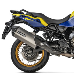 Marmitta Akrapovic Slip On Titanio per Suzuki V-Strom 800 DE Marmitta Akrapovic Slip On Titanio per Suzuki V-Strom 800 DE