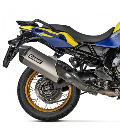 Marmitta Akrapovic Slip On Titanio per Suzuki V-Strom 800 DE Marmitta Akrapovic Slip On Titanio per Suzuki V-Strom 800 DE