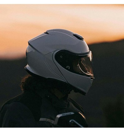 Casco Shoei Neotec 3 apribile monocolore bianco lucido Casco Shoei Neotec 3 apribile monocolore bianco lucido