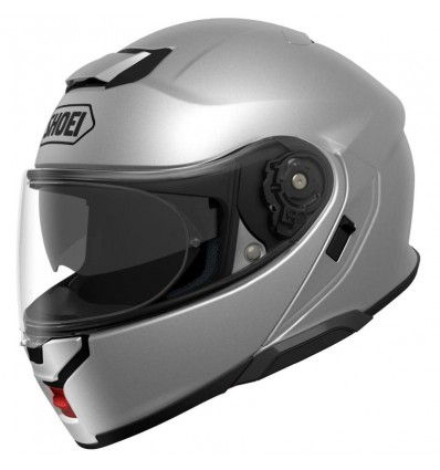 Casco Shoei Neotec 3 apribile monocolore argento opaco Casco Shoei Neotec 3 apribile monocolore argento opaco