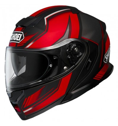 Casco Shoei Neotec 3 apribile Grasp TC-1 nero, bianco e rosso Casco Shoei Neotec 3 apribile Grasp TC-1 nero, bianco e rosso