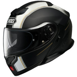 Casco Shoei Neotec 3 apribile Satori TC-5 nero e bianco opachi Casco Shoei Neotec 3 apribile Satori TC-5 nero e bianco opachi