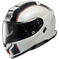 Casco Shoei Neotec 3 apribile Satori TC-6 bianco, nero e rosso Casco Shoei Neotec 3 apribile Satori TC-6 bianco, nero e rosso