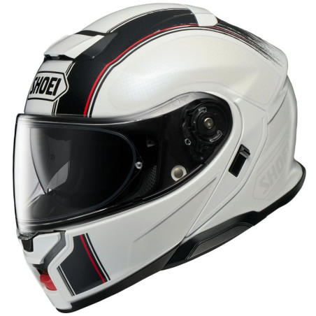 Casco Shoei Neotec 3 apribile Satori TC-6 bianco, nero e rosso Casco Shoei Neotec 3 apribile Satori TC-6 bianco, nero e rosso