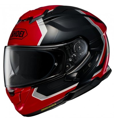 Casco Shoei GT Air 3 Realm TC-1 nero e rosso