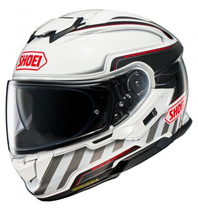 Casco Shoei GT Air 3 Discipline TC-6 bianco e nero