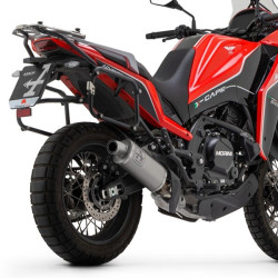 Terminale Arrow Indy Race Alluminium Dark per Moto Morini X-Cape 650 Terminale Arrow Indy Race Alluminium Dark per Moto Morini X-Cape 650