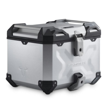 Kit baule SW-Motech Trax Adv alluminio per Moto Morini X-Cape 650 Kit baule SW-Motech Trax Adv alluminio per Moto Morini X-Cape 650