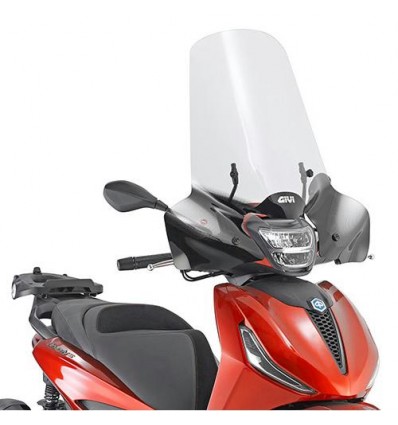 Parabrezza alto Givi per Piaggio beverly 300 HPE e 400 HPE