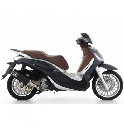 Terminale Arrow Urban Alu Dark per Piaggio Beverly 300 HPE Terminale Arrow Urban Alu Dark per Piaggio Beverly 300 HPE