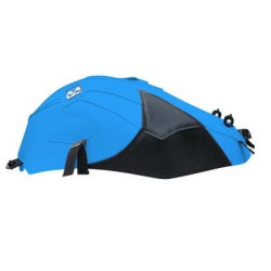Copriserbatoio Bagster per BMW S1000RR fino 2014 in similpelle blu e carbon look