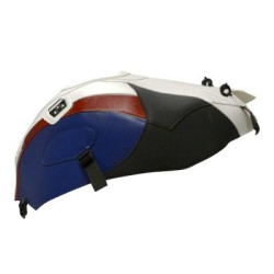 Copriserbatoio Bagster per BMW S1000RR fino 2014 in similpelle bianco rosso blu