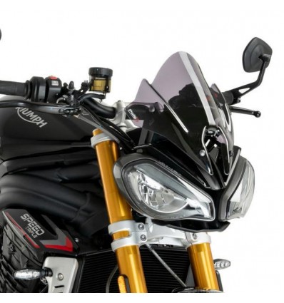Cupolino Puig Naked per Triumph Speed Triple 1200 RS fume chiaro Cupolino Puig Naked per Triumph Speed Triple 1200 RS fume chiaro