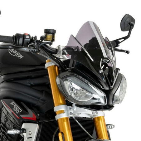 Cupolino Puig Naked per Triumph Speed Triple 1200 RS fume chiaro Cupolino Puig Naked per Triumph Speed Triple 1200 RS fume chiaro