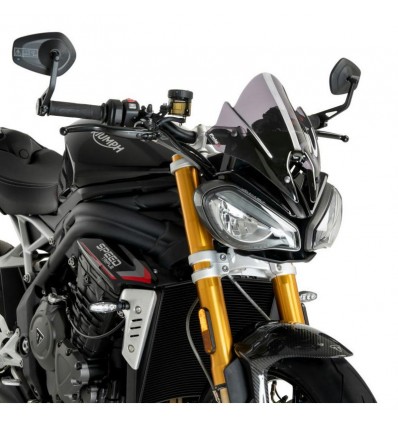 Cupolino Puig Naked per Triumph Speed Triple 1200 RS fume chiaro Cupolino Puig Naked per Triumph Speed Triple 1200 RS fume chiaro