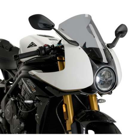 Cupolino Puig R-Racer per Triumph Speed Trimple 1200 RR fume chiaro Cupolino Puig R-Racer per Triumph Speed Trimple 1200 RR fume chiaro