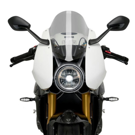 Cupolino Puig R-Racer per Triumph Speed Trimple 1200 RR fume chiaro Cupolino Puig R-Racer per Triumph Speed Trimple 1200 RR fume chiaro