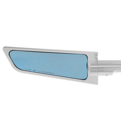 Specchietti Rizoma aerodinamici Stealth argento per moto naked Specchietti Rizoma aerodinamici Stealth argento per moto naked