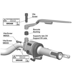 Adattatori Rizoma BSN910 per specchi Stealth Adattatori Rizoma BSN910 per specchi Stealth