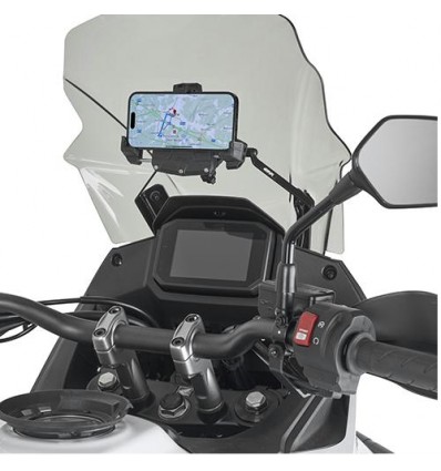 Traversino Givi per cruscotto su Honda XL 750 Transalp Traversino Givi per cruscotto su Honda XL 750 Transalp