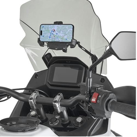 Traversino Givi per cruscotto su Honda XL 750 Transalp Traversino Givi per cruscotto su Honda XL 750 Transalp